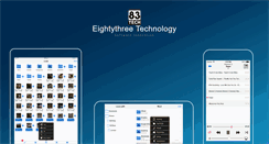 Desktop Screenshot of eightythreetech.com